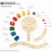 Hape Quadrilla Wooden Marble Run Construction Whirlpool Quality Time Playing Together Wooden Safe Play Smart Play for Smart Families B00AX8WWVY